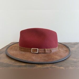 Overland Pinnacle Wool Felt and Leather Safari Hat